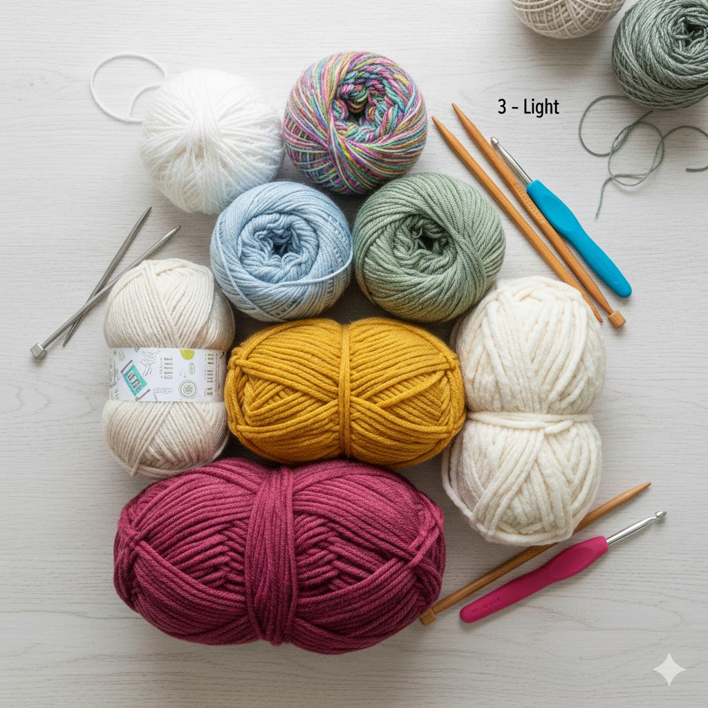 Jak vybrat správnou přízi aneb Průvodce mezinárodním značením síly přízí