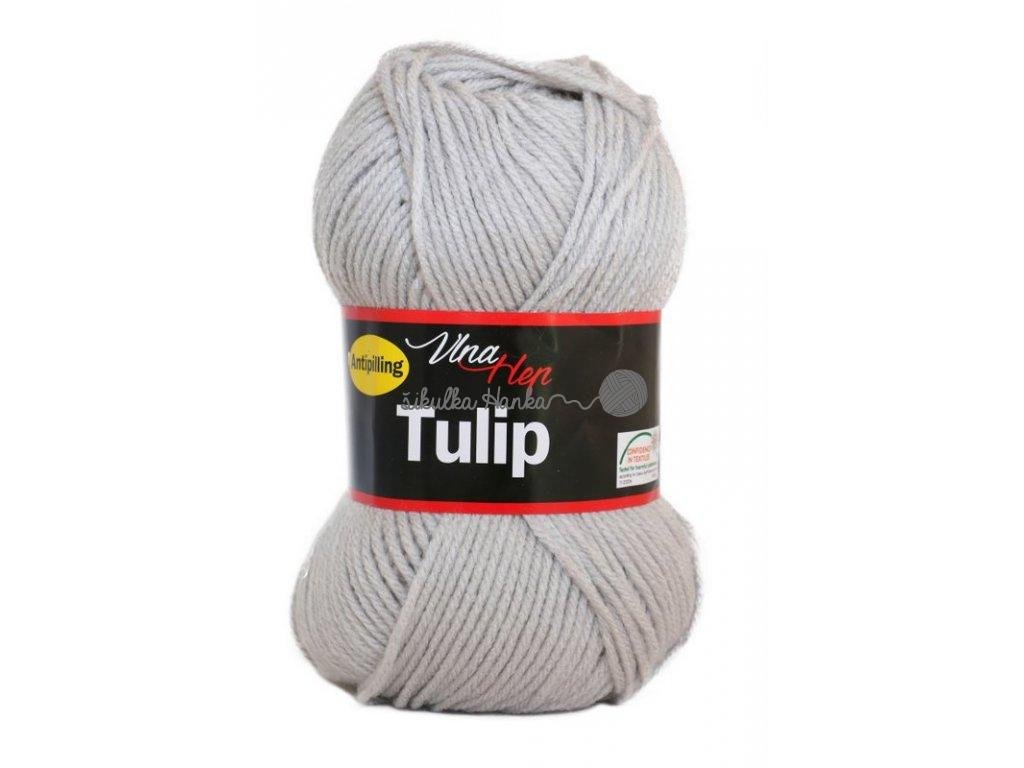 Příze Tulip 4230 sv. šedá