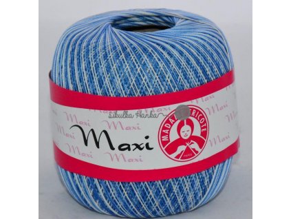 Příze MAXI 5355 modro-bílá