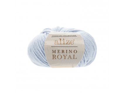 Příze Merino royal 480 sv. modrá