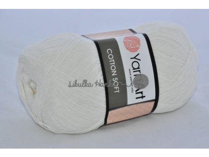 Cotton soft 01 bílá