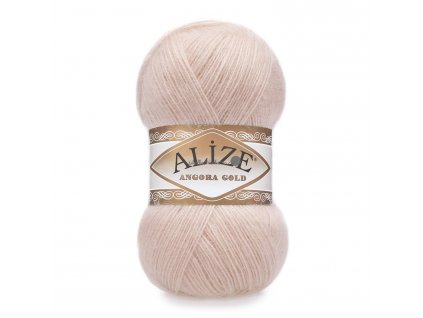 Příze Alize Angora gold 404 pudrová