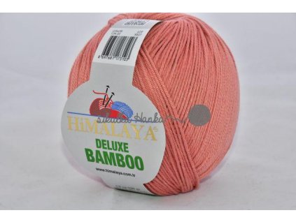 Příze De lux bamboo 33 cihlová