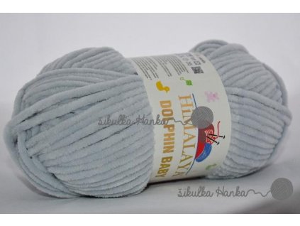 Příze Dolphin baby 80325 světle šedá