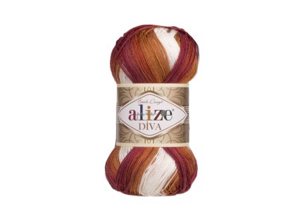Příze Alize Diva batik 7107