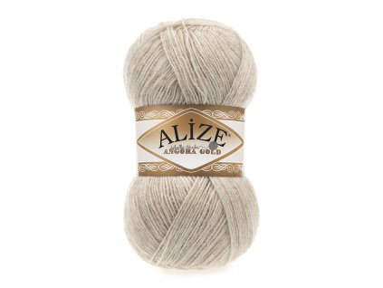 Příze Alize Angora gold 152 béžová melange