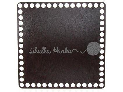 Dno na košík wenge čtverec 20x20cm