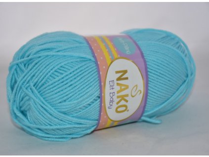 Příze Elit baby 10535 tyrkysová