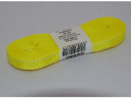 Stuha rypsová 10mm 301 žlutá