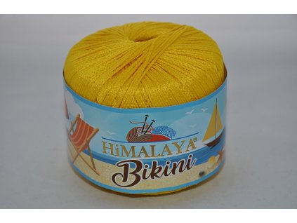 Příze Bikini 80602 žlutá