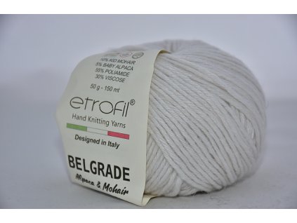 Příze Belgrade 70027 bílá