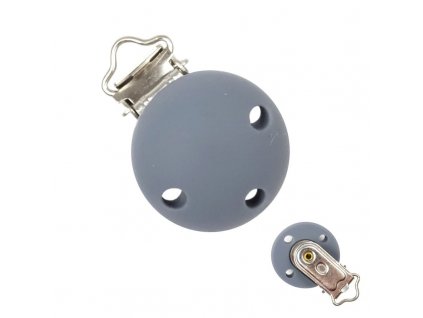 sedy silikonovy klip 35 mm id30405