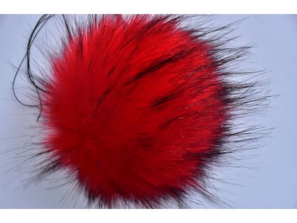 Bambule Mia velká 16 červená s černým melírem 131JEX