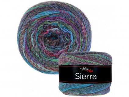 Sierra Color 7202 modro-barevná