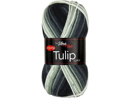 Tulip color 5218 černo-šedý melír