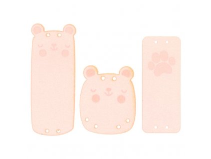 macko sada kozenych stitkov svetla ruzova 3 kusy id45732