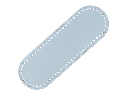 ideal dno na kabelku z ekokoze 10 x 30 cm modra id49796