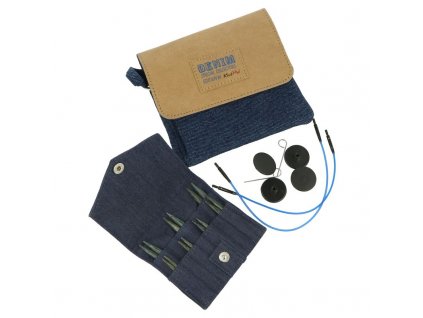 knitpro indigo wood mini set ihlic id52886