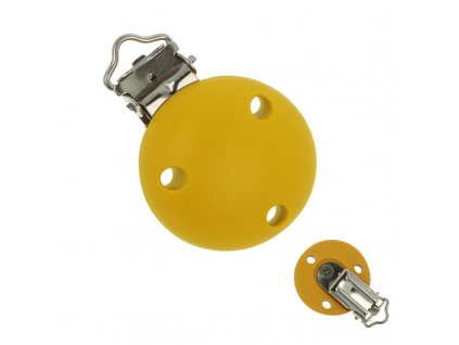 ideal horcicovo zlty silikonovy klip 35 mm id51966