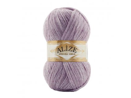 Příze Alize Angora gold 882 fialová melange