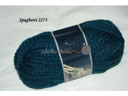 Příze Nako Spaghetti 2273 petrolejová