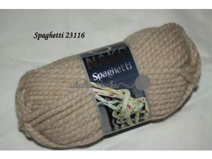 Příze Nako Spaghetti 23116 krémová
