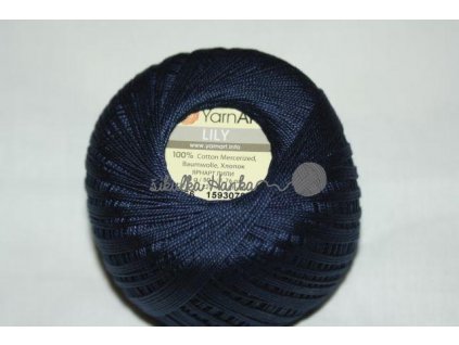 Příze Yarn Art Lily 0066 tm.modrá