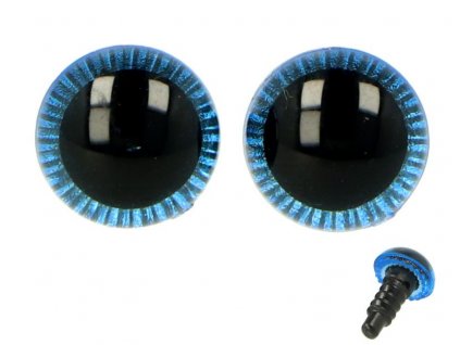 ideal modre plastove ocka 10 mm 5 parov id47667