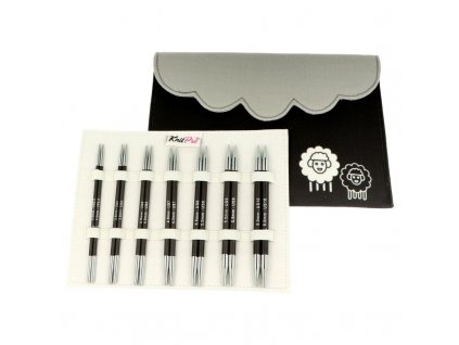 knitpro karbonz deluxe set vymenitelnych ihlic 13cm id59160