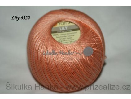 Příze Yarn Art Lily 6322 lososová