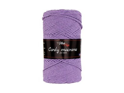 Cordy macrame VH 2,5mm 8051 fialová