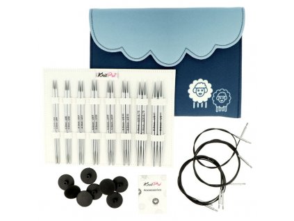 knitpro nova deluxe set kruhove ihlice 13cm id61115