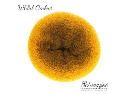 Whirl Sheepjes 564 hořčicový melír