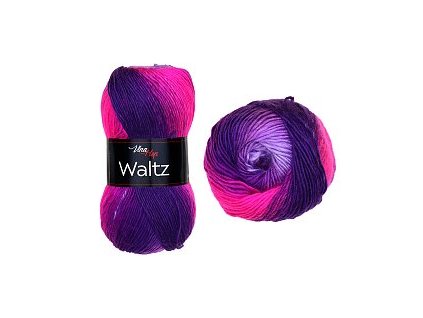 Waltz 5724 fialovo-růžová