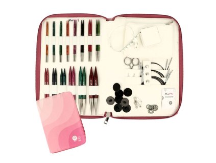 knitpro dreamz grande set drevenych vymenitelnych ihlic 13cm id62689