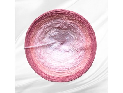 Barevné  klubíčko Rosie Twist 1000m/3N - Růženín