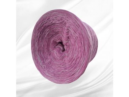 Příze Rosie melange 4-nitka 1700m - 1004 fialovo-šedá melange