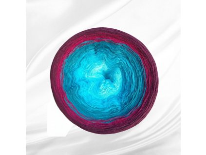 Barevné klubíčko Rosie Harmony 1500m/3N - Aurora borealis