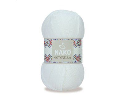 Příze Cotonella  208 bílá