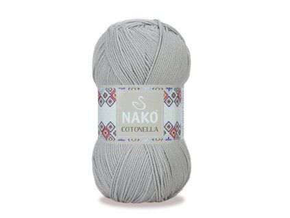 Příze Cotonella  12719 světle šedá