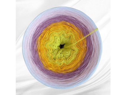 Barevné klubíčko Rosie Harmony 1000m/3N - Fialová sasanka