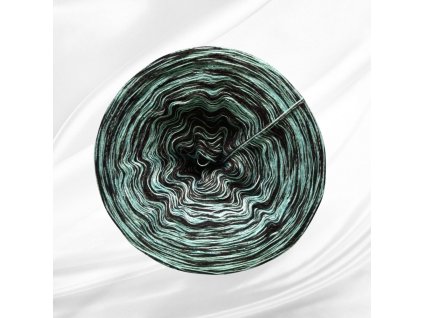 Rosie melange 1000m 3N - černá, 550, mint lurex