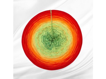 Barevné klubíčko Rosie Twist 1500m/3N - Tulipány - LIMITKA