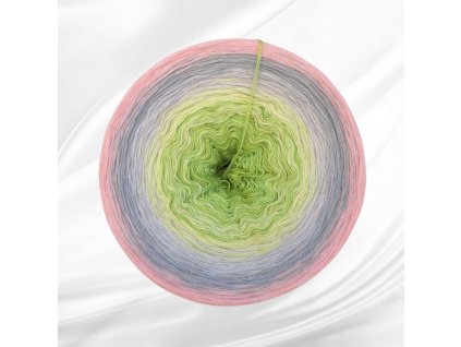 Barevné klubíčko Rosie Harmony 1500m/3N - Mlha v sadu - LIMITKA