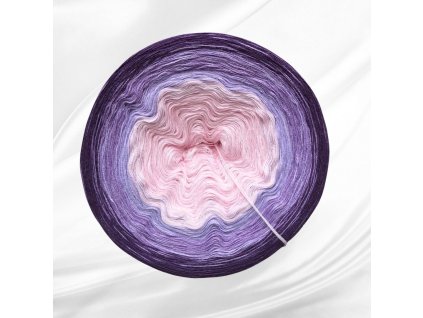 Barevné  klubíčko Rosie Twist 1500m/3N - Orchidej