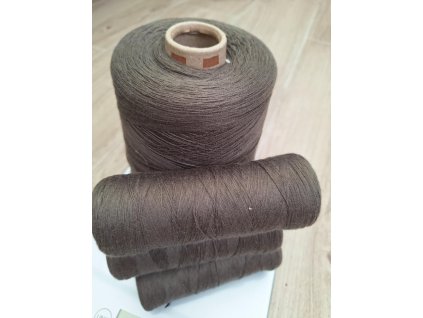 Směsové vlákno na kónu - odstín Major - hnědo-khaki