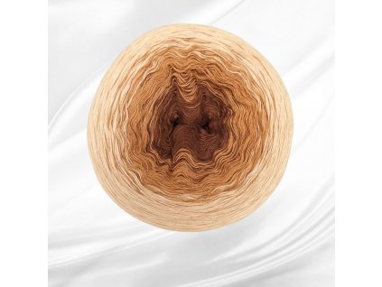 Rosie hnědé odstíny 4-nitka 1000m - II.jakost