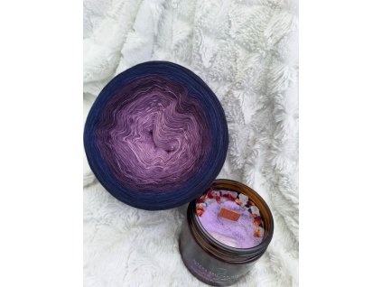 Rosie Harmony Aroma - Čarodějka 1500m/3N a svíčka s dřevěným knotem