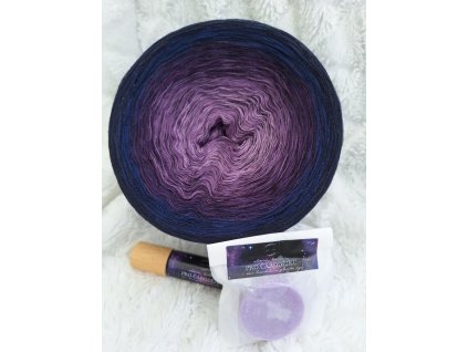 Rosie Harmony Aroma - Čarodějka s černým lurexem 1000m/3N, roller a voskonka