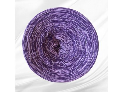 Příze Rosie melange 4-nitka 1800m - 1014 fialová melange